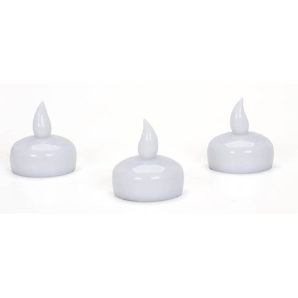 FLOATING LED TEALIGHT 3PCS WATER REACTIVE WARM WHITE 