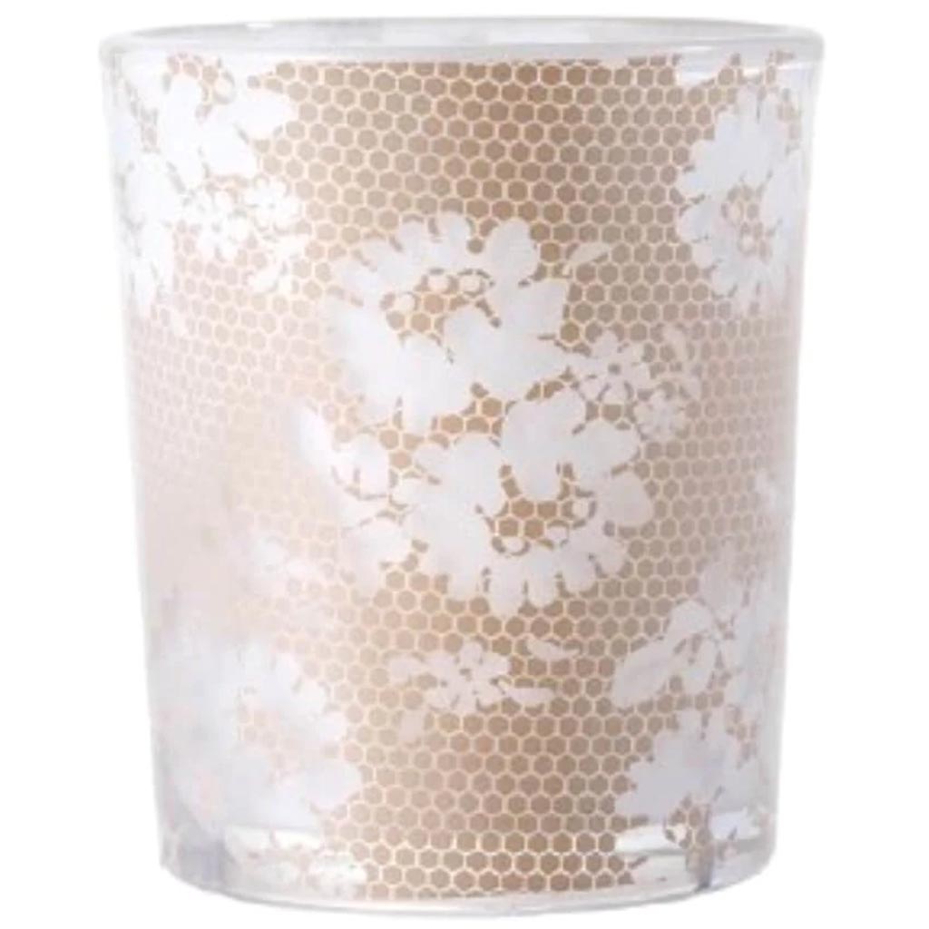 David Tutera Casual Elegance Honeycomb Lace Votive Holders