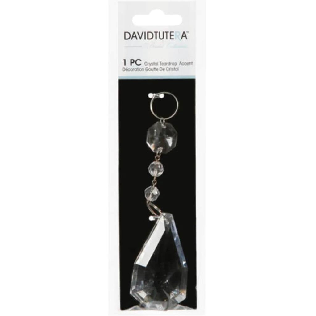 David Tutera Crystal Teardrop Accent 6 inches 