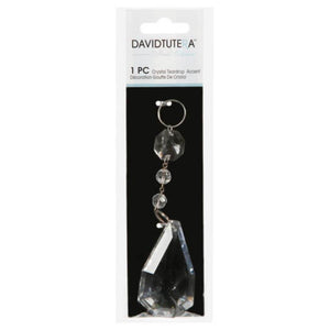 David Tutera Crystal Teardrop Accent 6 inches