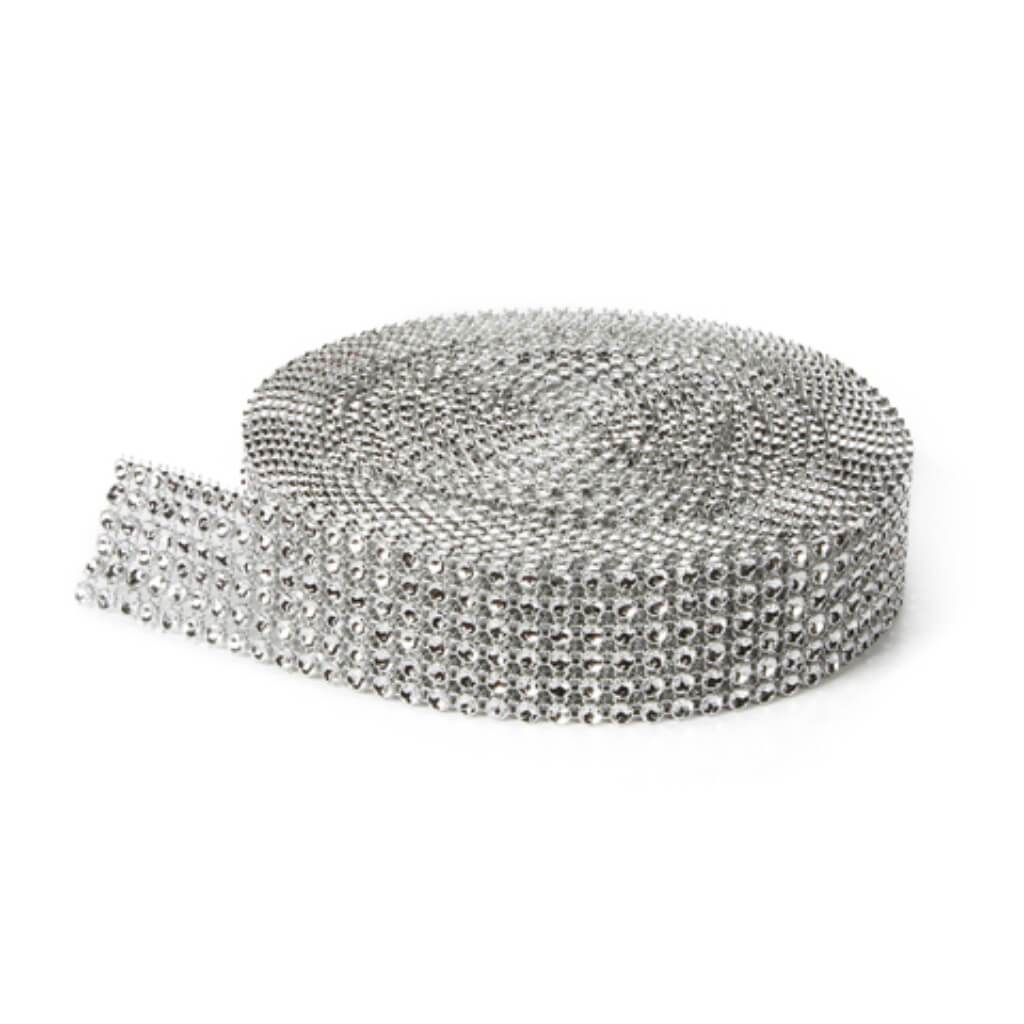 David Tutera Rhinestone Mesh 4mm 10 yards