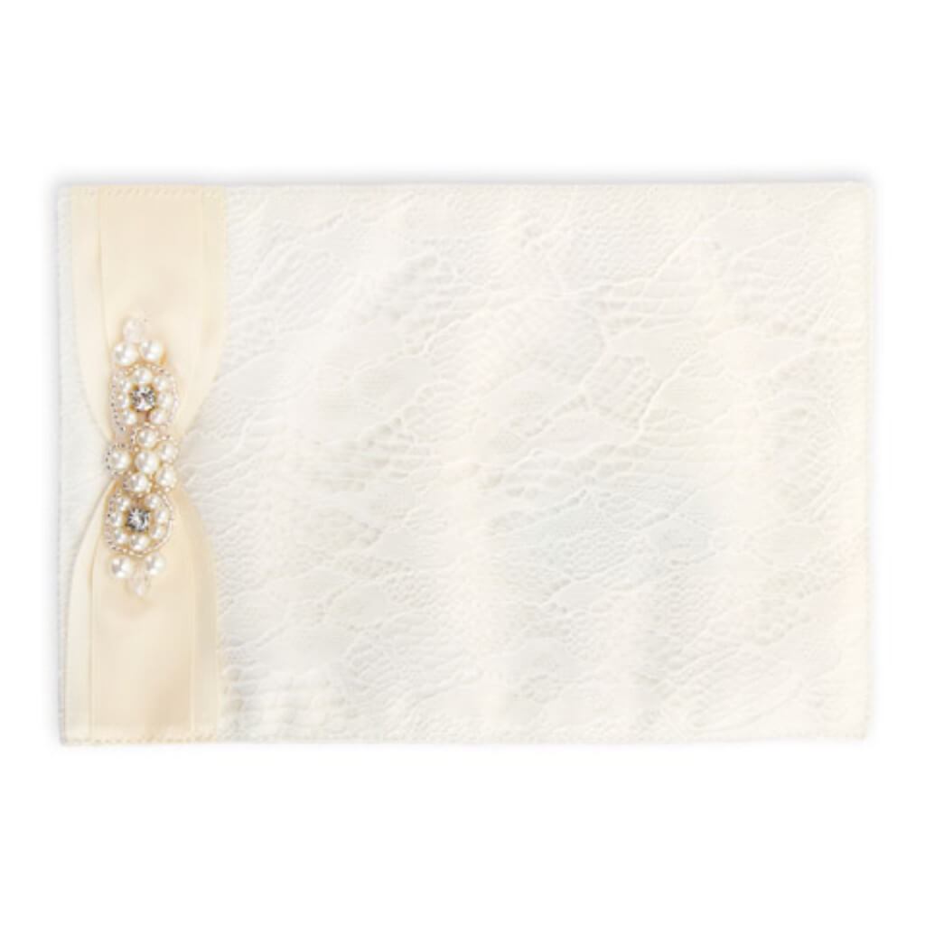 David Tutera Bouquet Wrap Cream Pearl