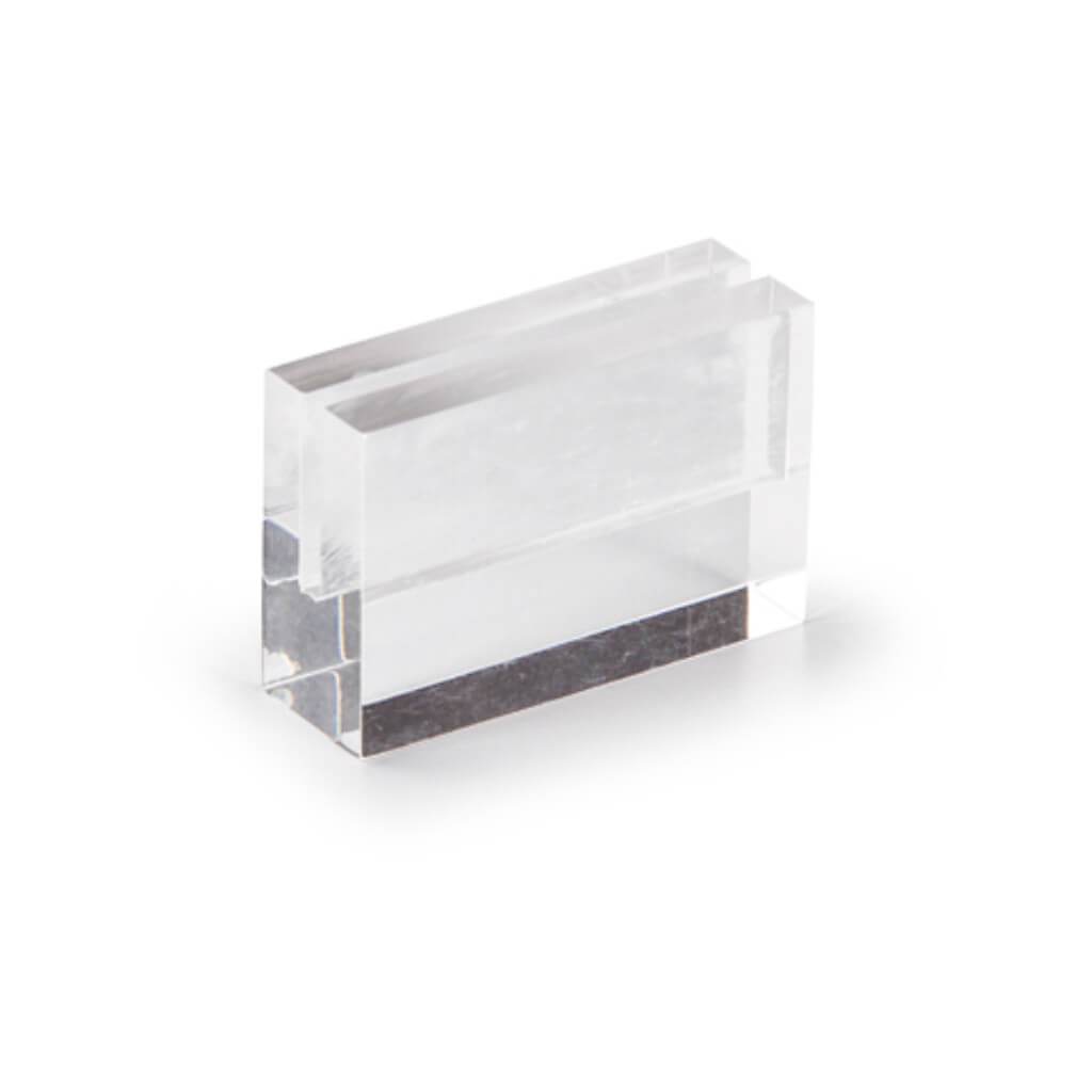 David Tutera Illusion Acrylic Base Card Holders 6 pieces