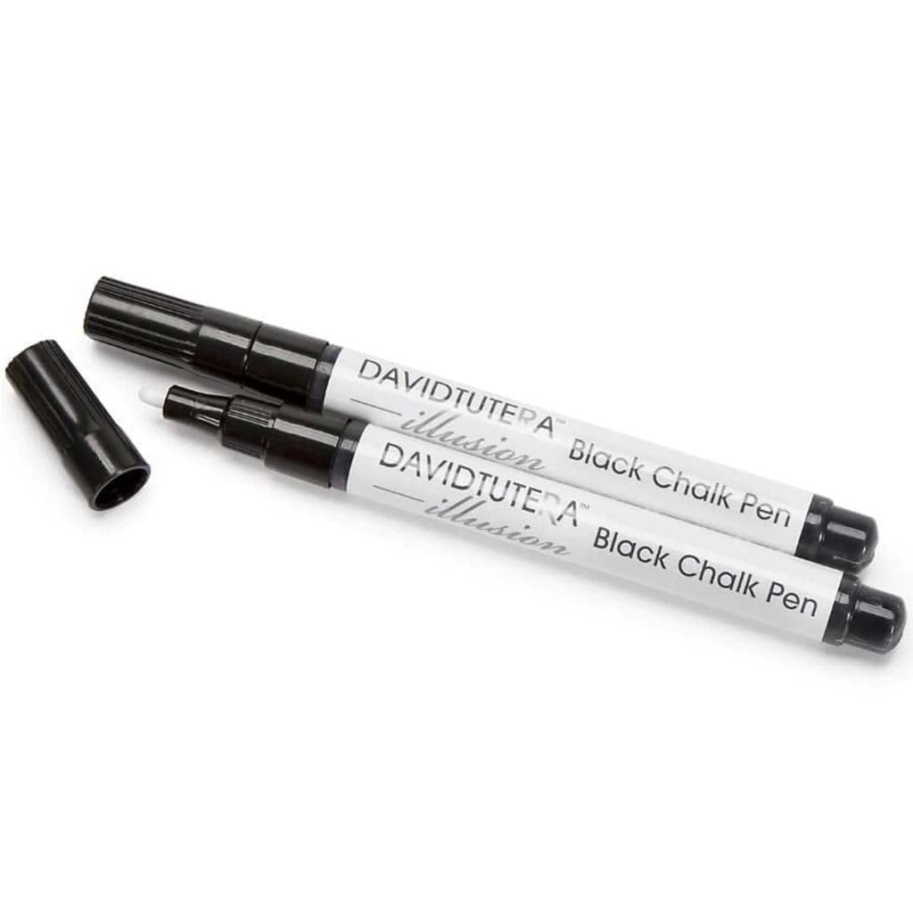 CHALK MARKER FINE 2PC BLACK 