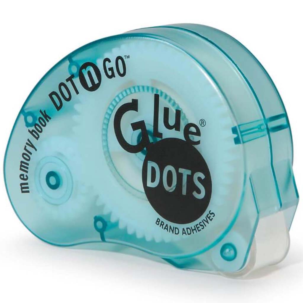 GLUE DOTS W/DISPENSER THIN 