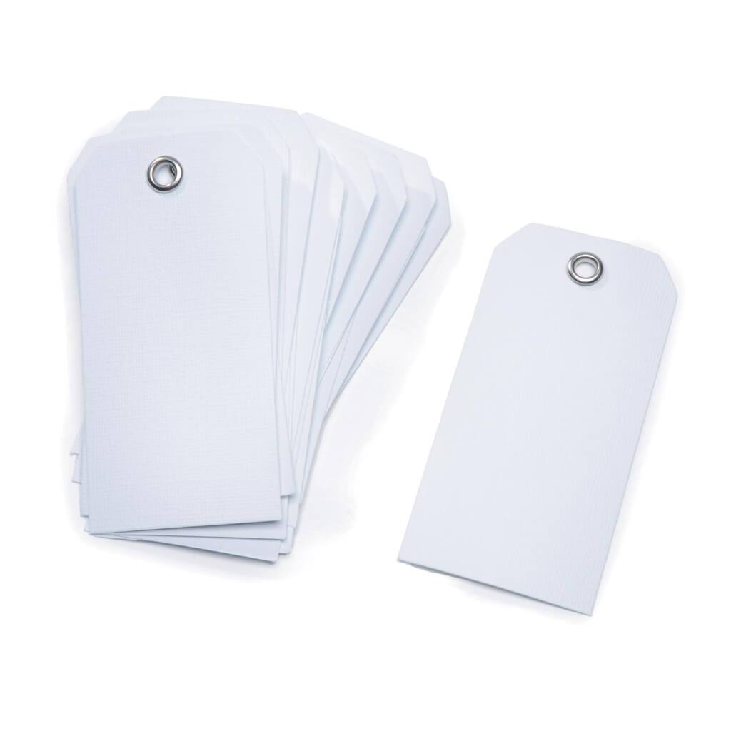 TAGS WHITE MEDIUM 20PK 2.125X4.25IN 