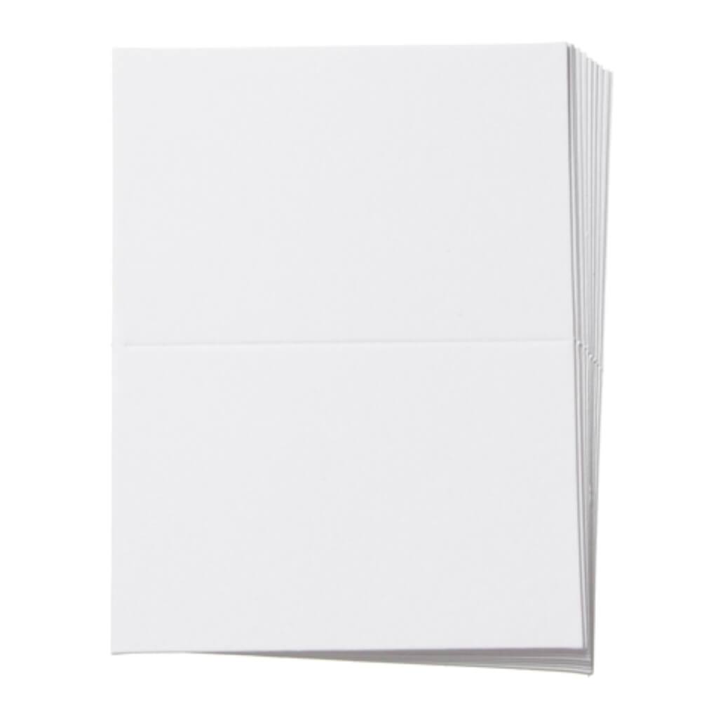 Core&#39;dinations Core Place Cards True White 2 x 3 10 pieces 