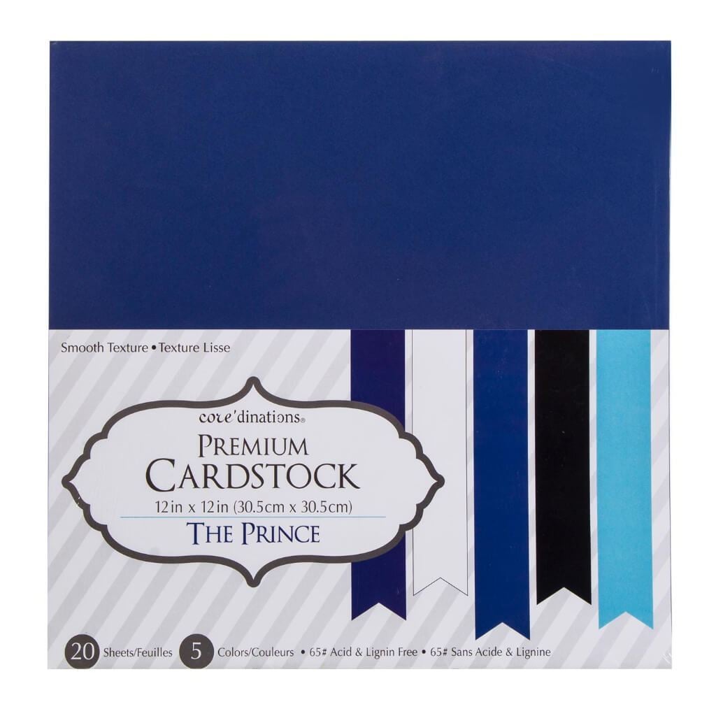 CARDSTOCK SMOOTH THE PRICE 20PK 12X12IN 