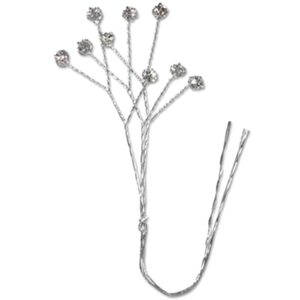 2 inch Clear Diamond Corsage Pins 144 Pieces