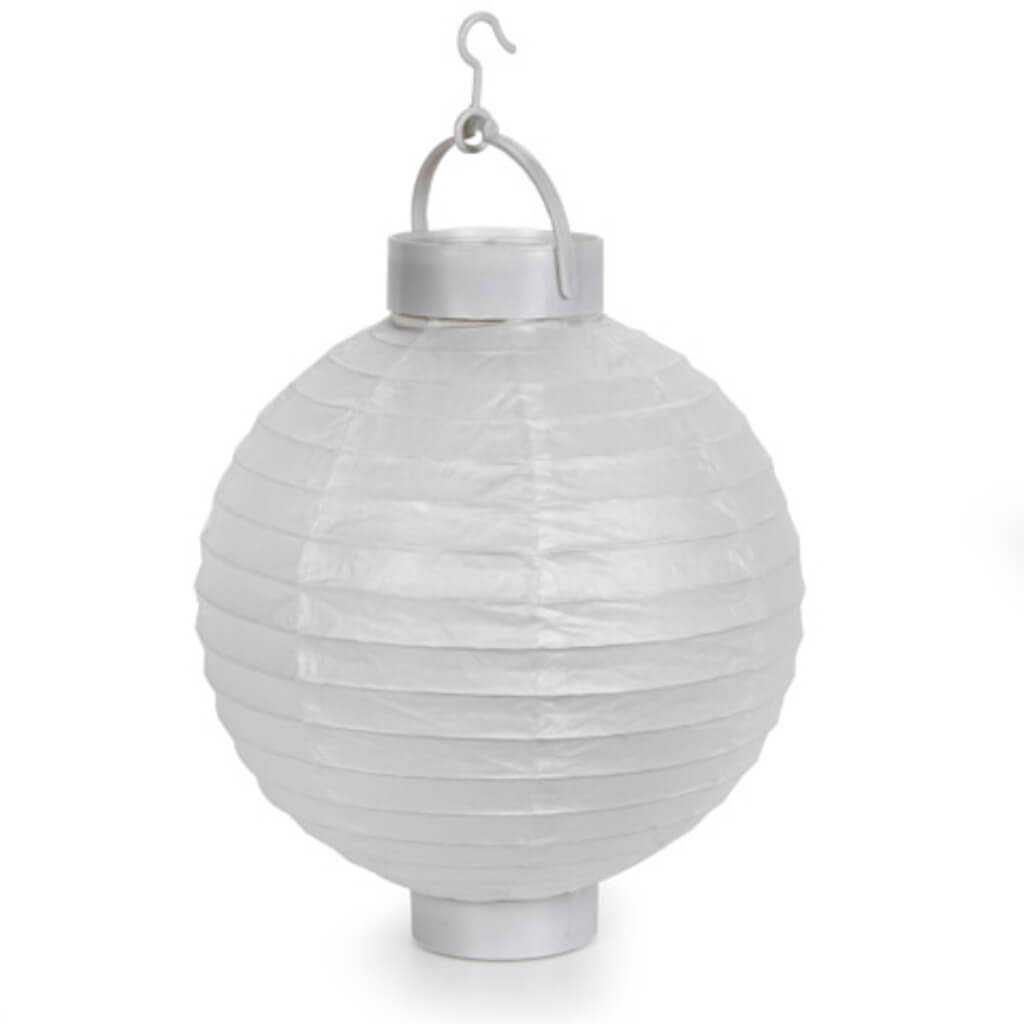 LANTERN PAPER WHITE 2PCS 8IN 