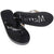 Men's "Just Married" Black Flip Flops 