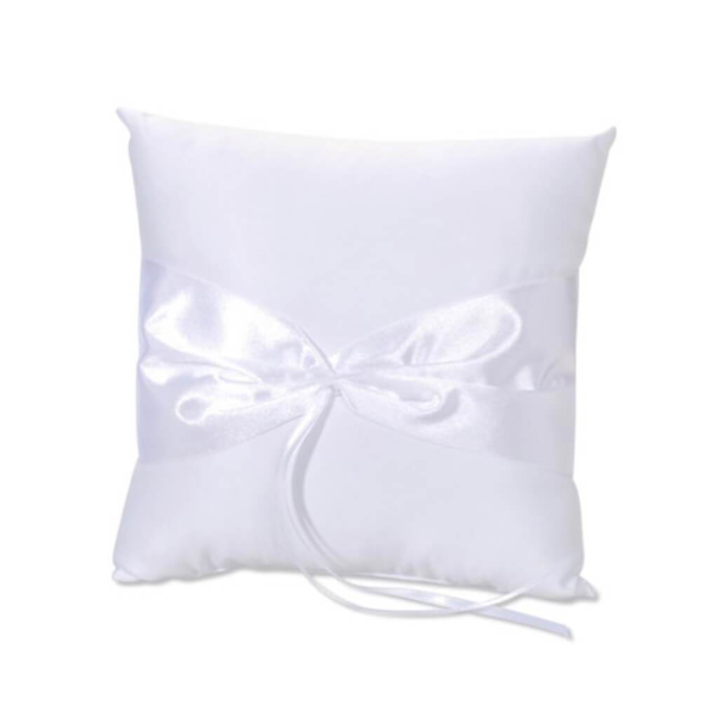 Design Your Own Ring Pillow White 