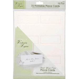 Place Cards Ivory 72 pieces 