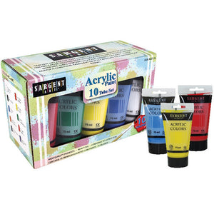 Acrylic Tube Paint 10ct. 75ml