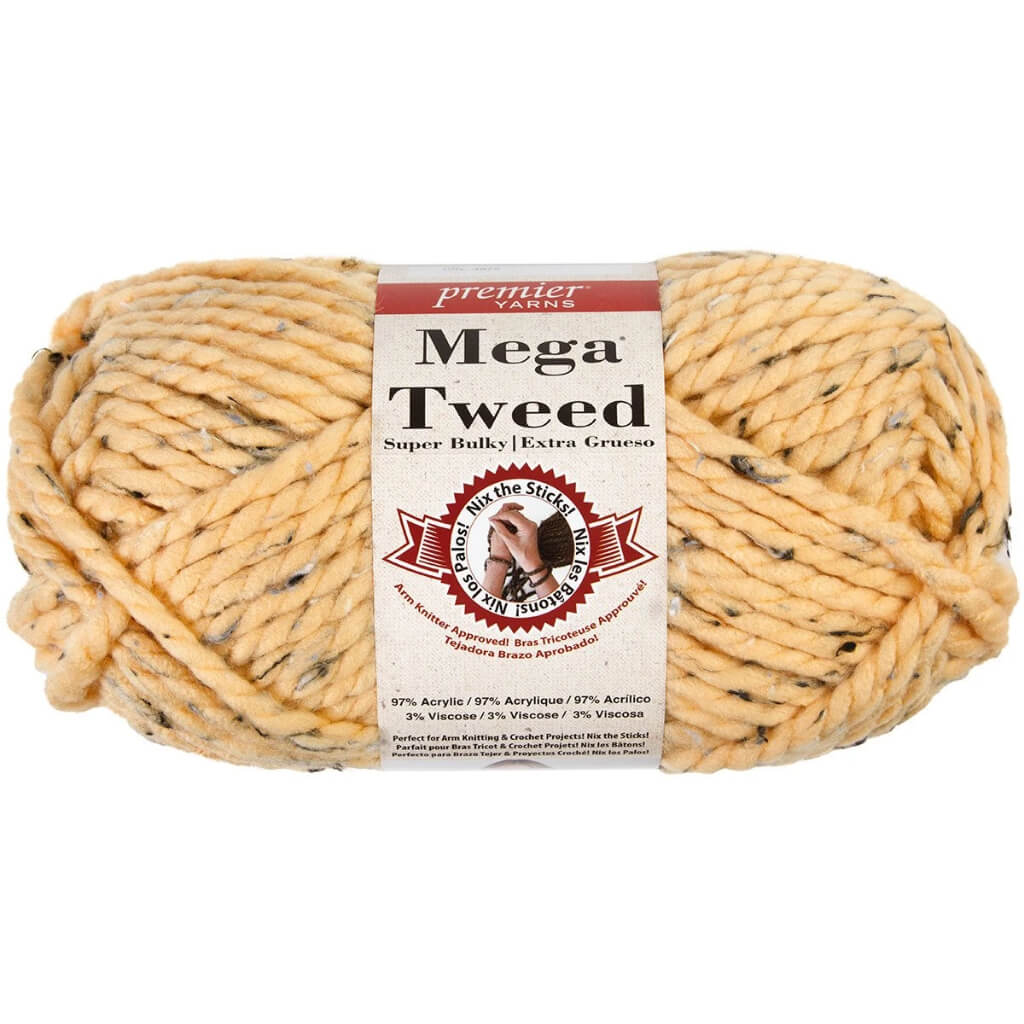 Mega Tweed Yarn Mauve