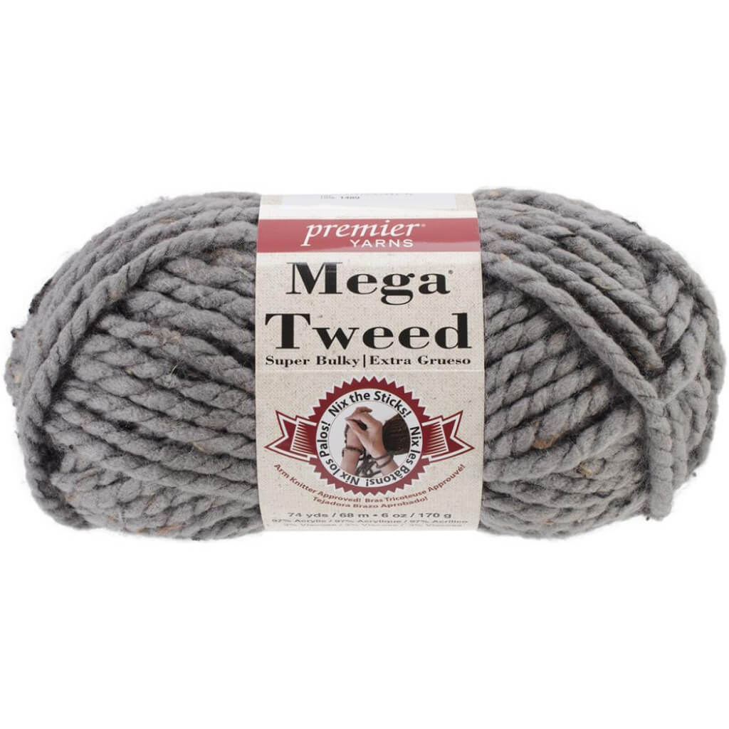 Mega Tweed Yarn Mauve