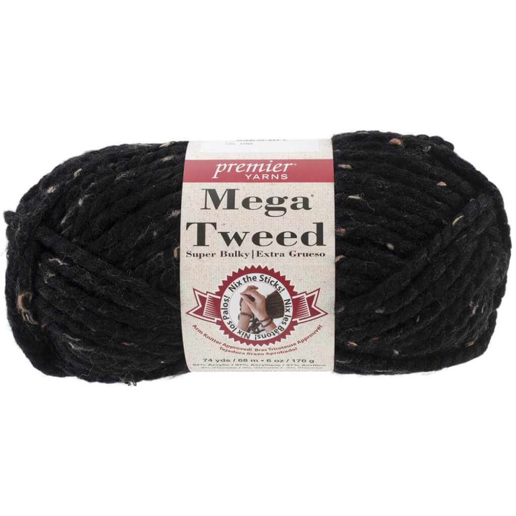 Mega Tweed Yarn Mauve