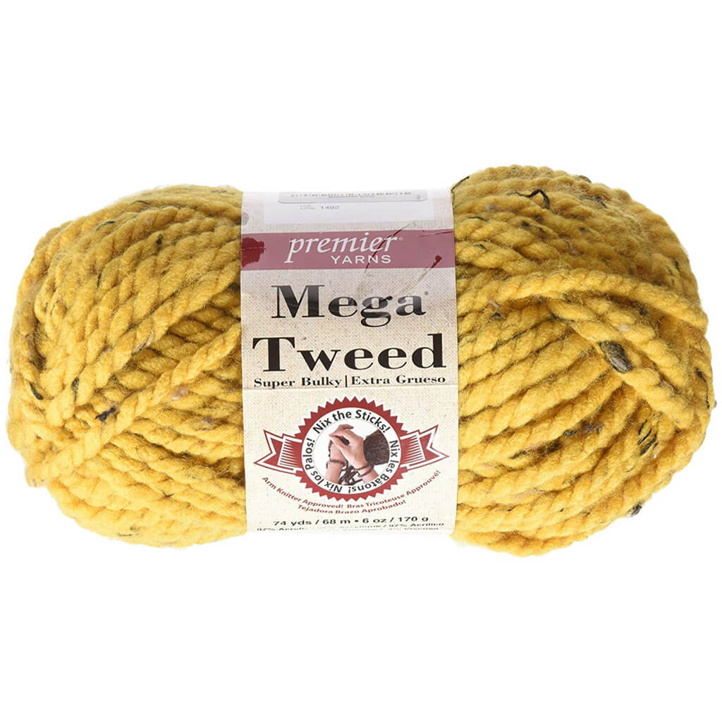 Mega Tweed Yarn Mauve