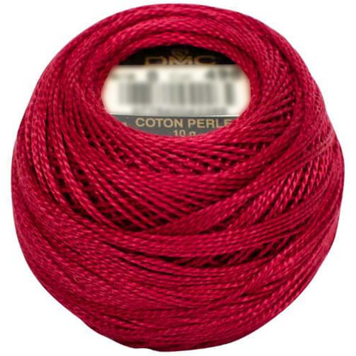 Pearl Cotton Sz5 Dmc Dark Red 