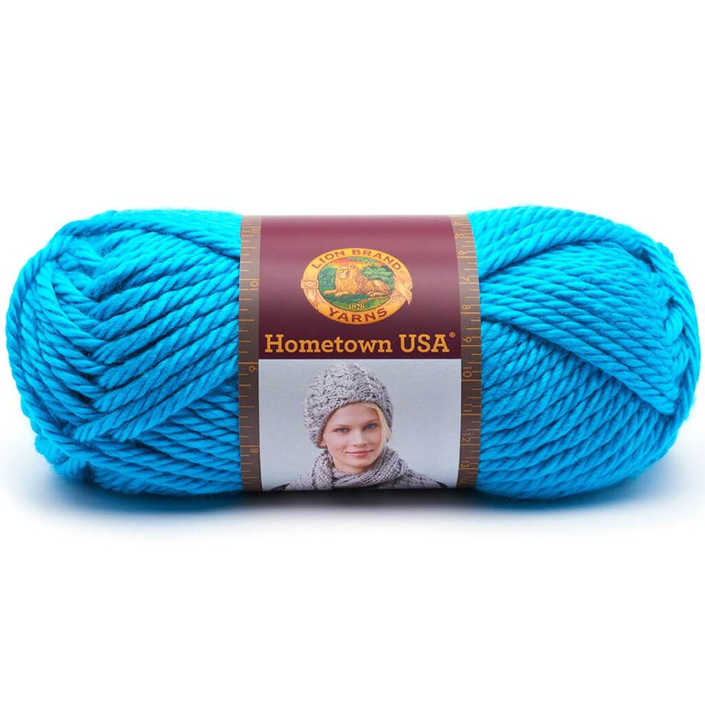 Lion Brand Hometown Yarn Maui Aqua