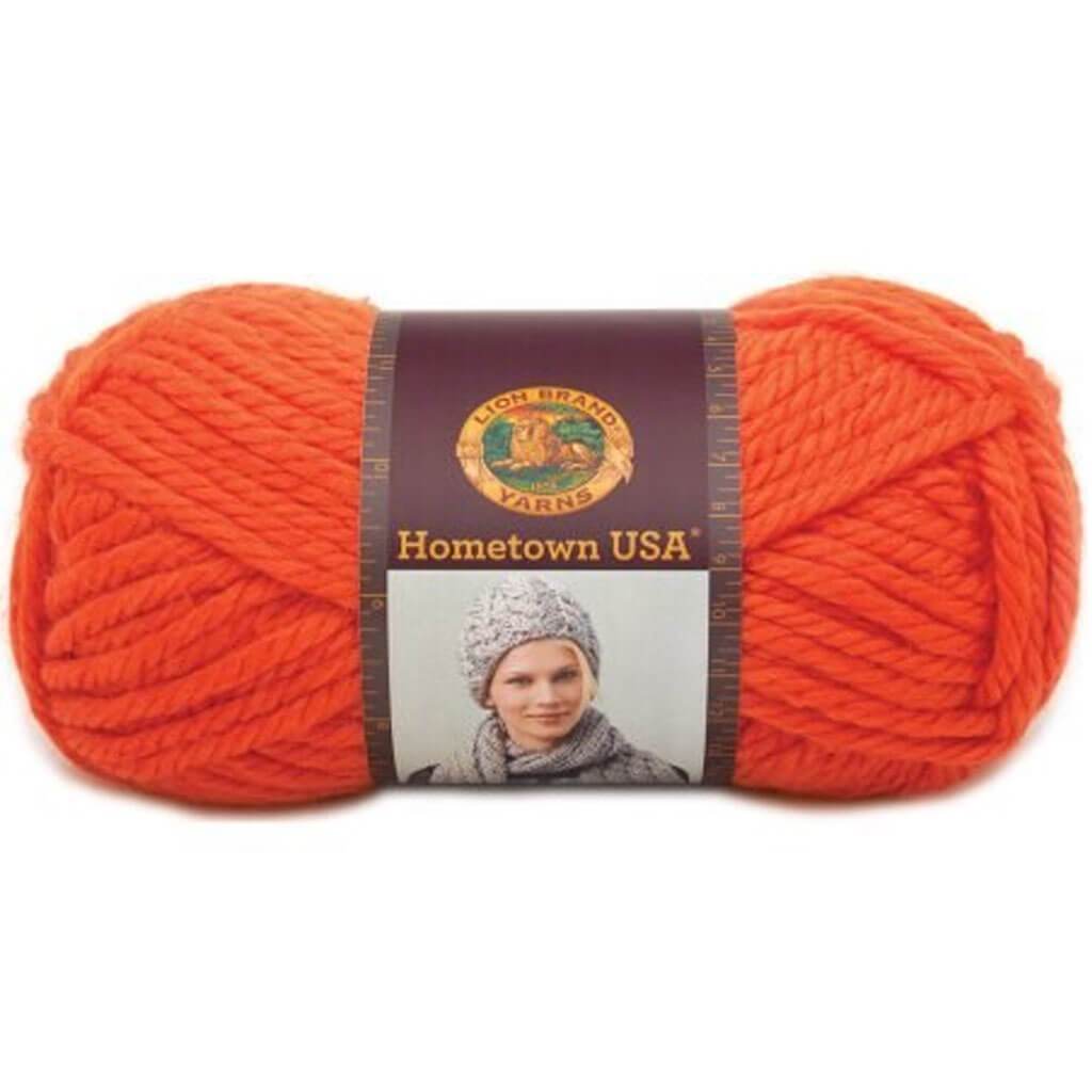 Lion Brand Hometown Yarn Syracuse Orange