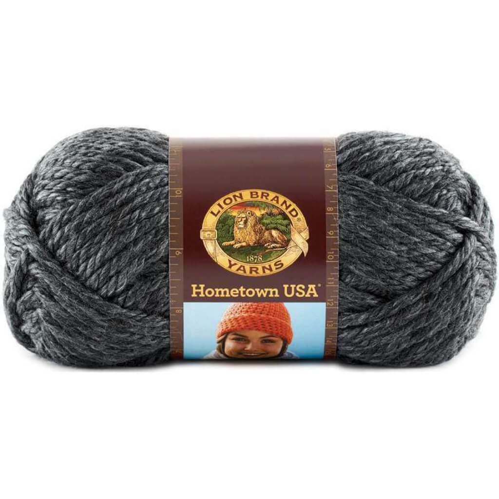 YARN HOMETOWN USA CHICAGO CHARCOAL 