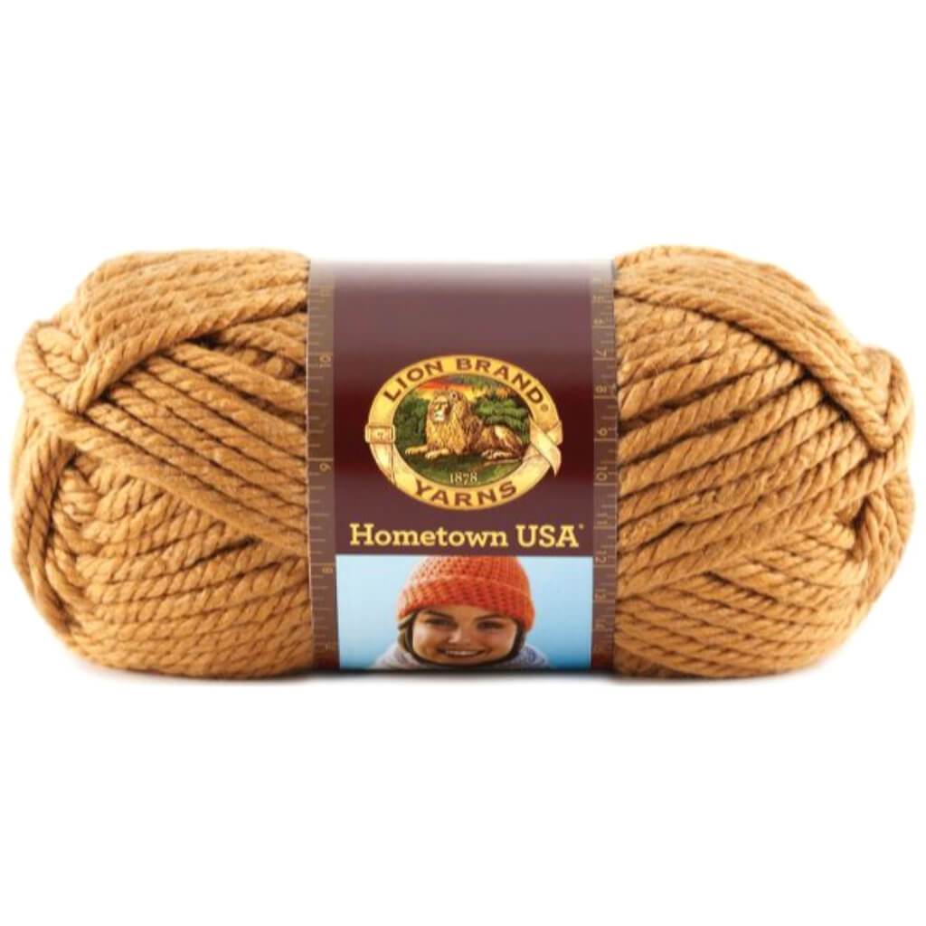 Lion Brand Hometown Yarn Las Vegas Gold