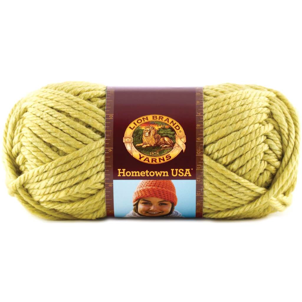 Lion Brand Hometown Yarn Monterey Lime