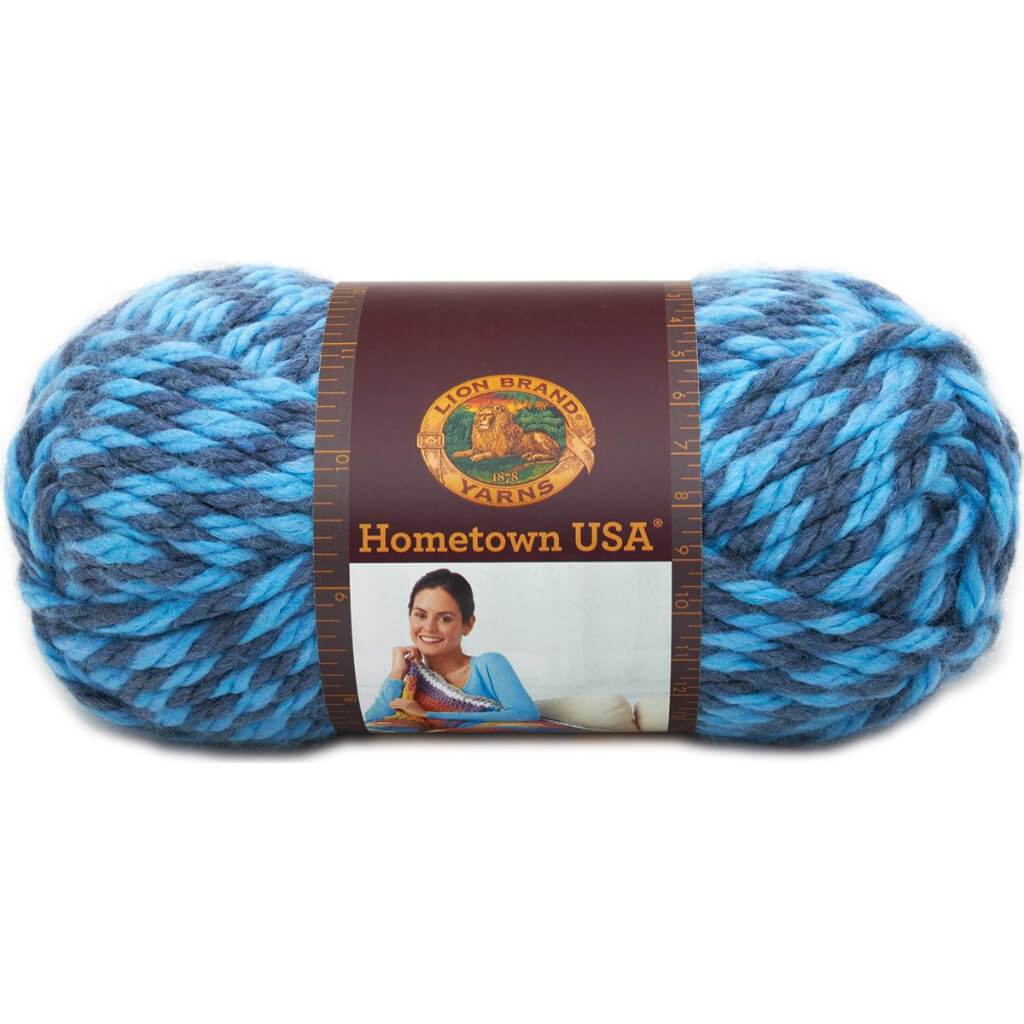 Lion Brand Hometown Yarn Ocean