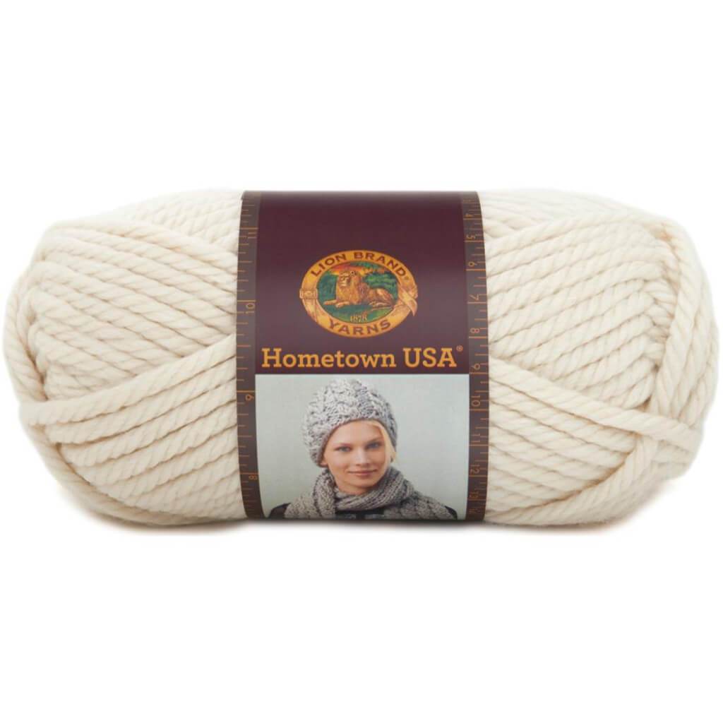 Lion Brand Hometown Yarn Houston Cream