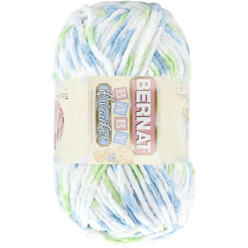 Bernat Baby Blanket Big Ball Yarn - Funny Prints