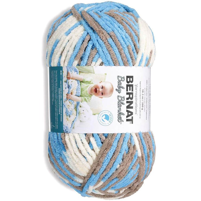 Bernat Baby Blanket Big Ball Yarn Little Royales 300g