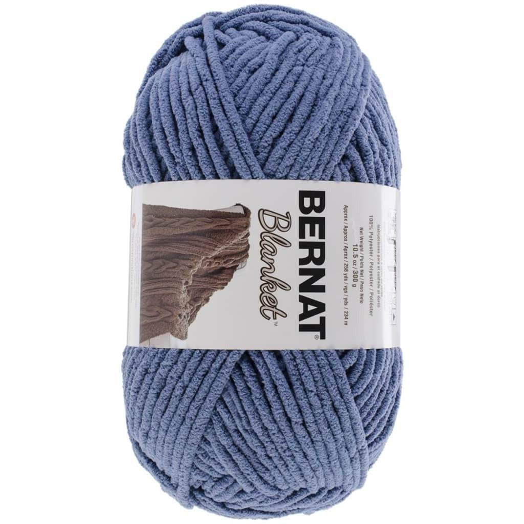 Bernat Blanket Big Ball Yarn Country Blue