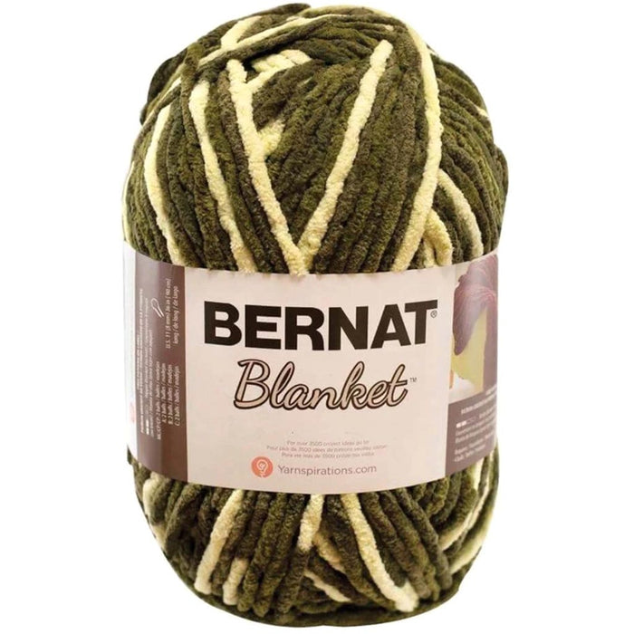 Bernat Blanket Big Ball Yarn Gathering Moss 300g