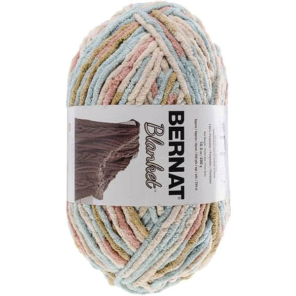 Bernat Blanket Big Ball Yarn-Country Blue