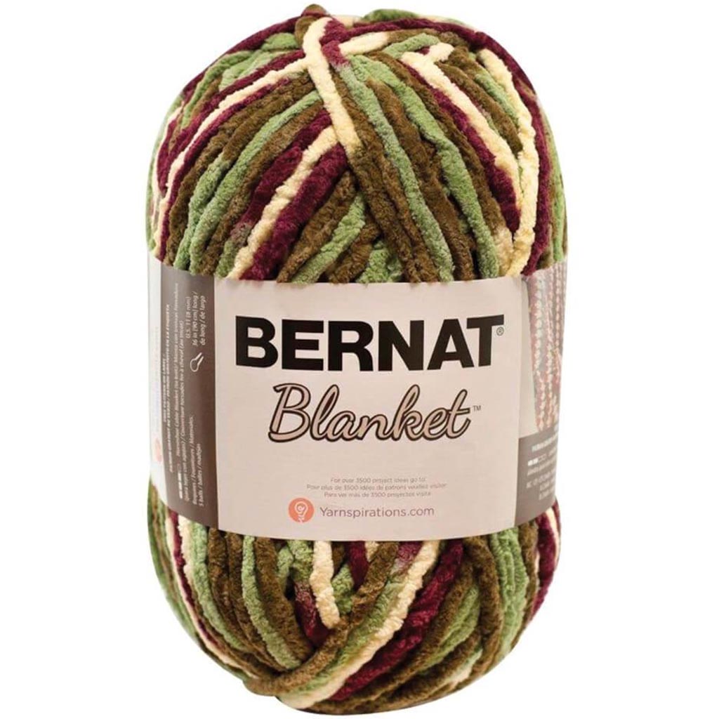 Bernat Blanket Big Ball Yarn Plum Fields