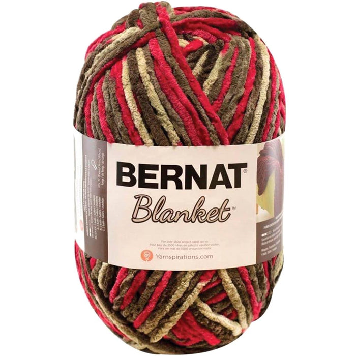 Bernat Blanket Big Ball Yarn Raspberry Trifle 300g