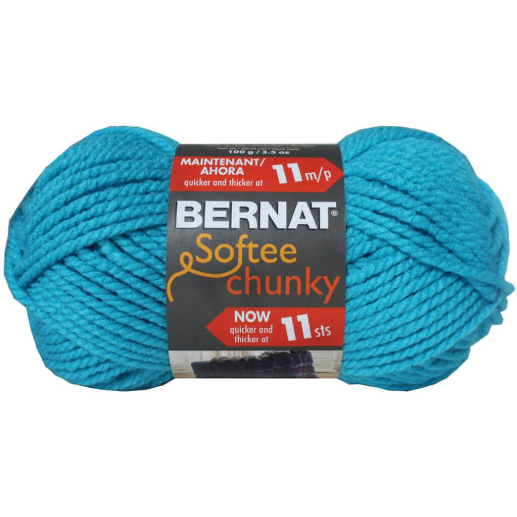 Bernat Softee Chunky Gray Ragg Yarn - 3 Pack Of 100g/3.5oz