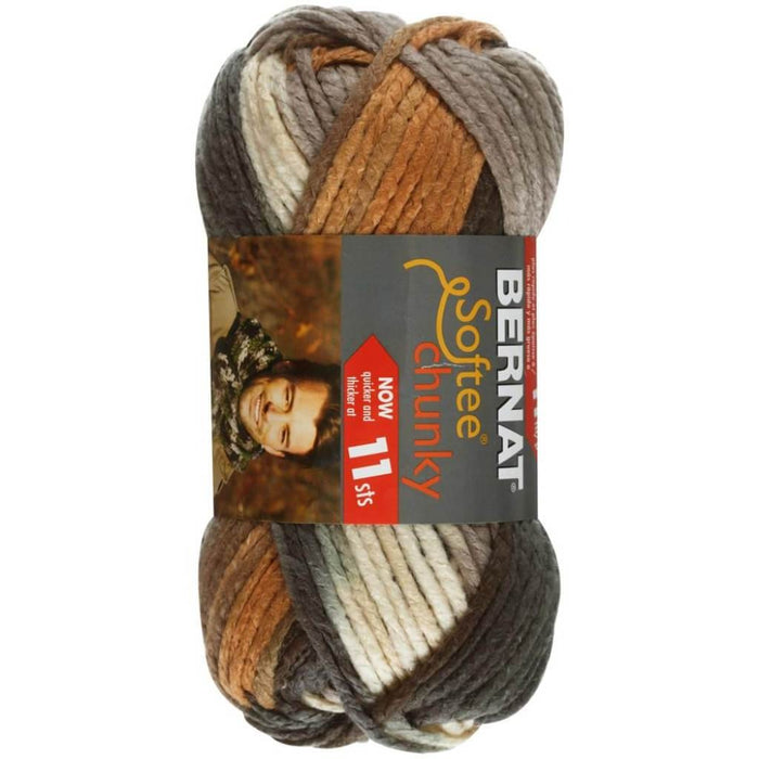 Bernat Softee Chunky Yarn Ombre Stillness 80g