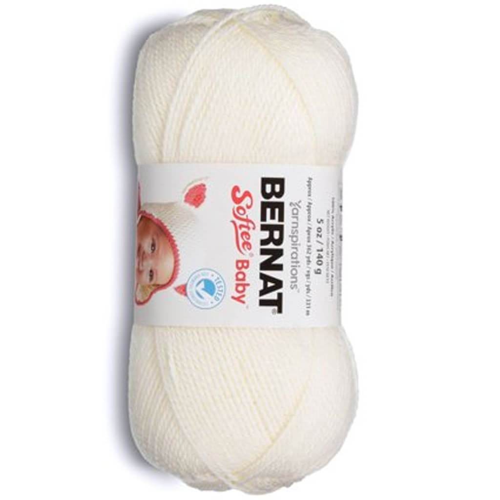 Bernat Softee Baby Yarn Solids Antique White