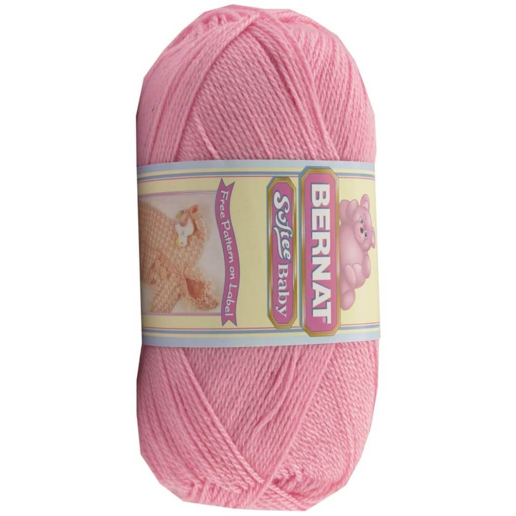 Bernat Softee Baby Yarn Solids Prettiest Pink