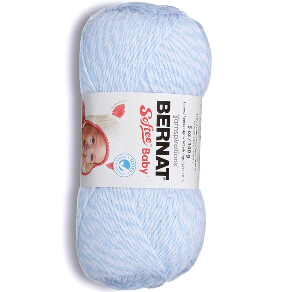 Bernat Softee Baby Yarn Solids Baby Denim Marl