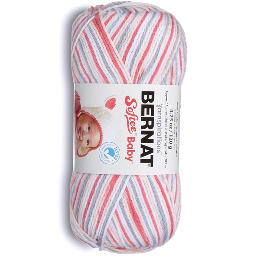 Bernat Softee Baby Yarn Ombres Princess Pebbles