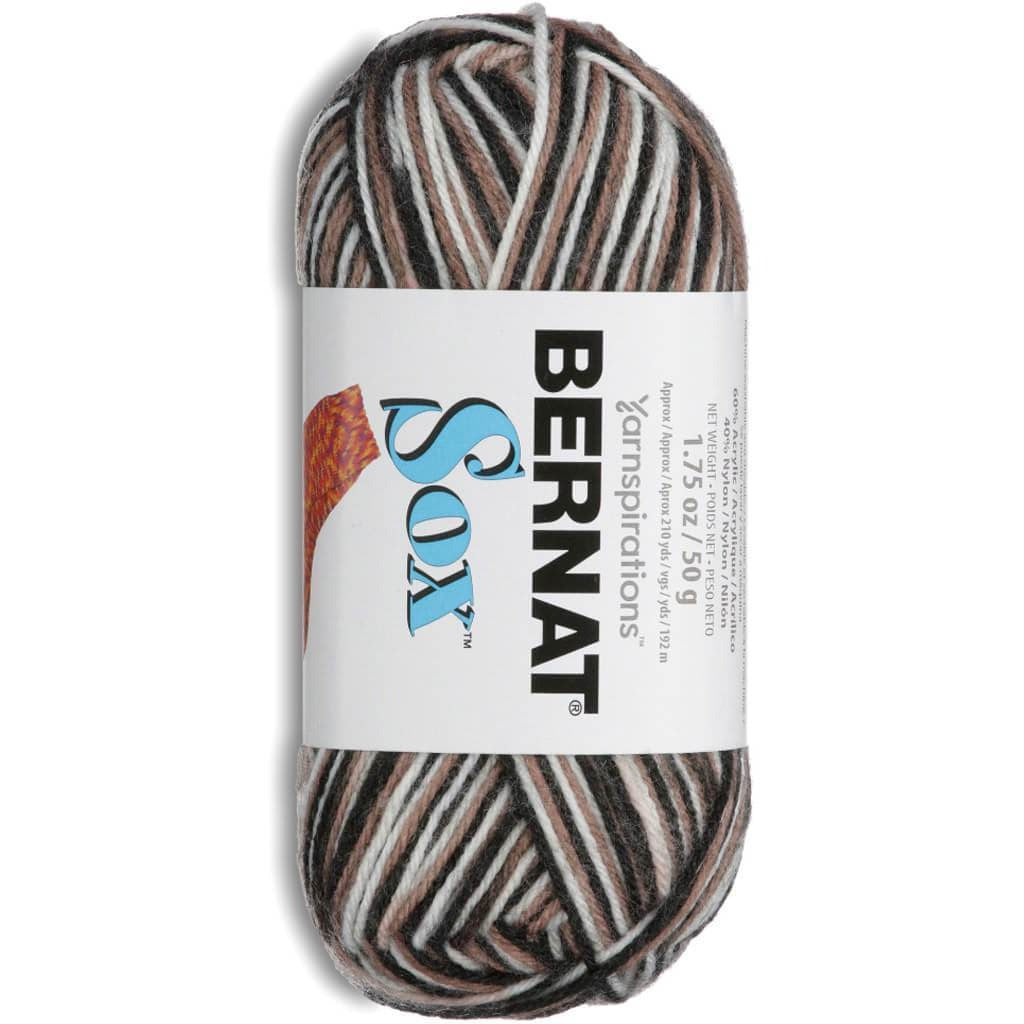 Bernat Sox Yarn Newsprint