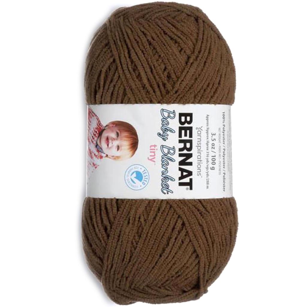 Bernat Baby Blanket Tiny Yarn Brown Bear - Creative Minds