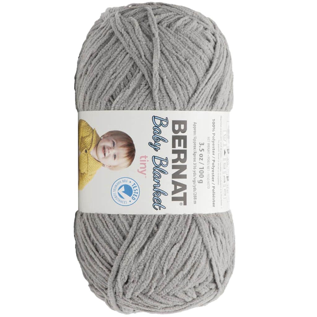 Bernat baby blanket yarn gray sale