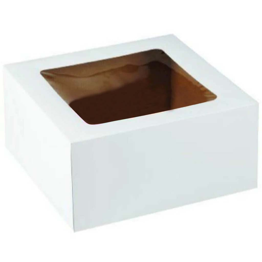 CAKE BOX CORRUGATED 12X12X6 