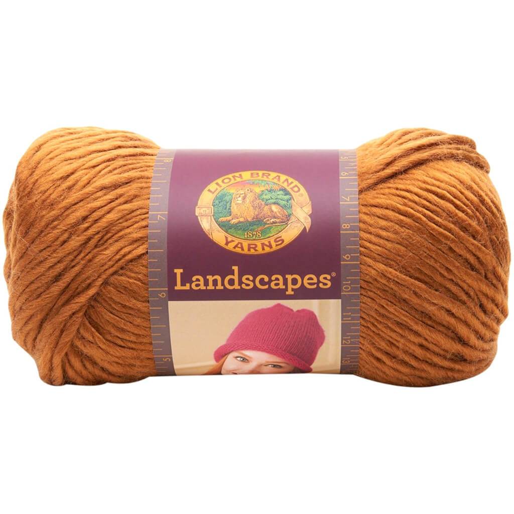 Lion Brand Landscapes Yarn Ochre