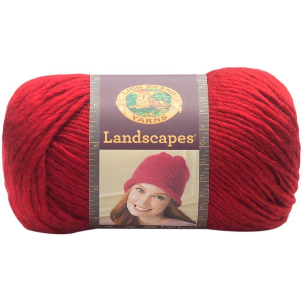 Lion Brand Landscapes Yarn Pumpkin