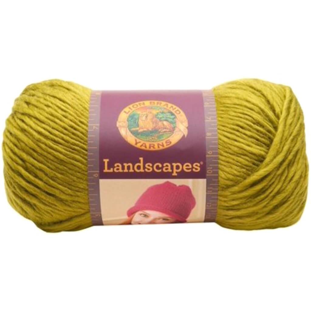 Lion Brand Landscapes Yarn Chartreuse